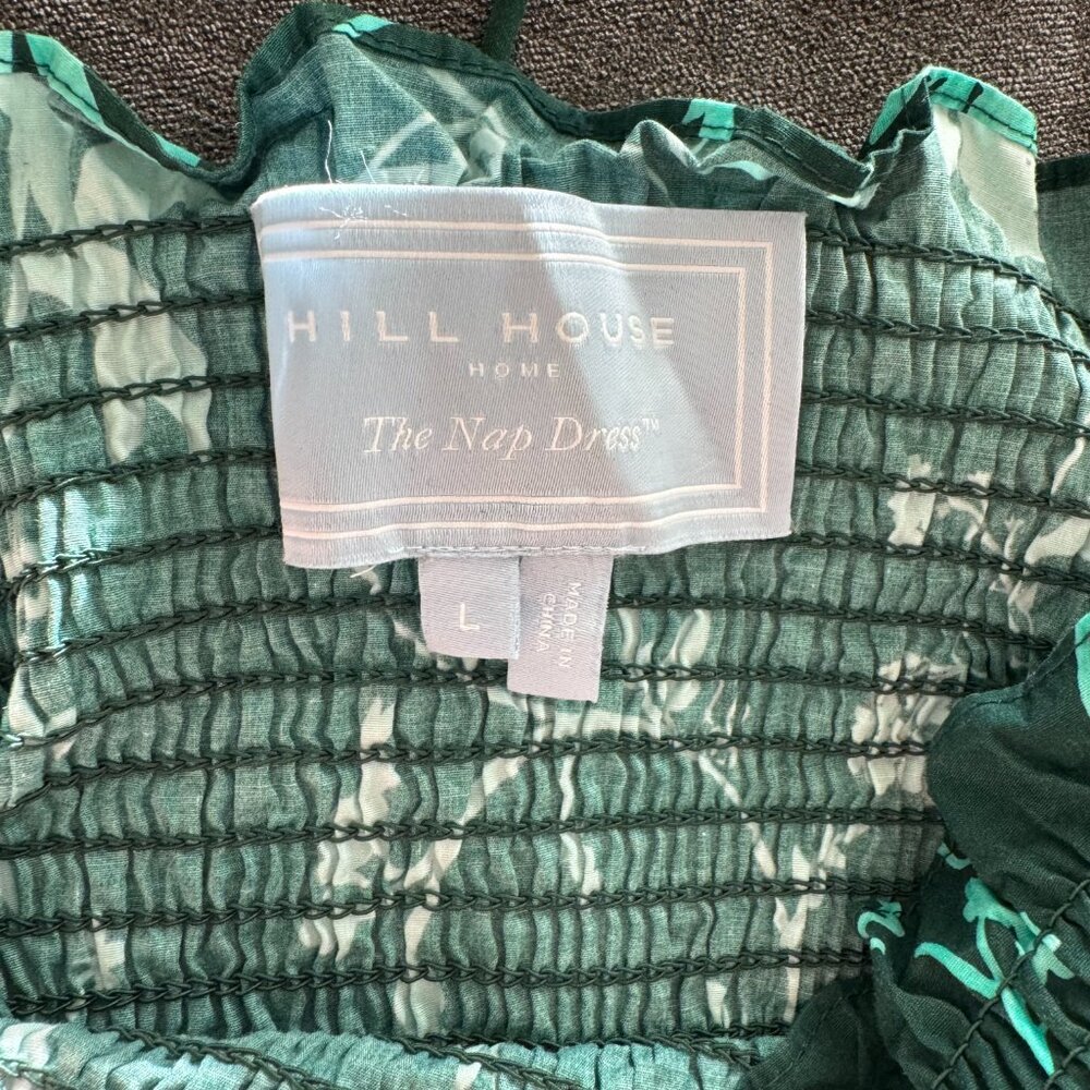 Hill House Home Nesli Nap Dress Emerald Floral (Size L) - Picture 6 of 8